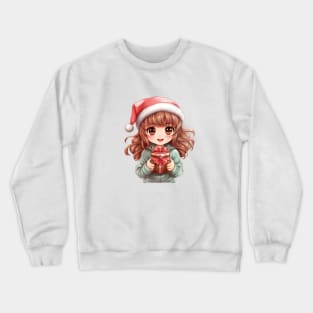 Christmas With Your Favorite Anime Crewneck Sweatshirt